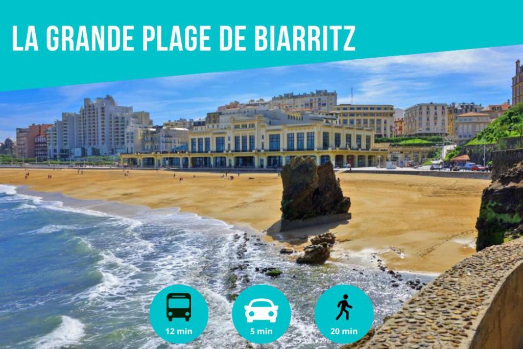 Confort-Appartement Le Maia Anglet Exterior foto